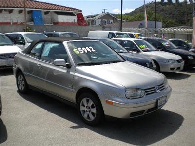 Used Volkswagen Cabrio 2001 : $5695