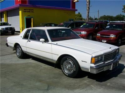Used Chevrolet Caprice 1984 : $3988