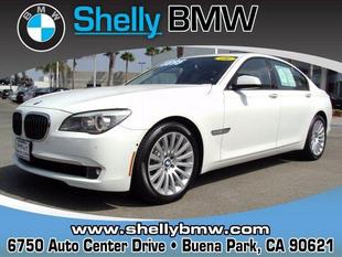 used BMW 750 i 2009 : $78995