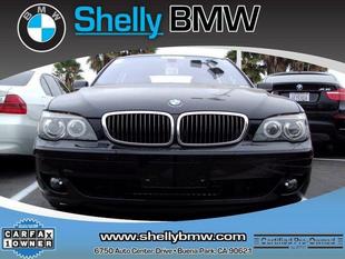 used BMW 750 Li 2007 : $45895