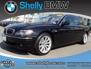 used BMW 750 Li 2007 : $43991