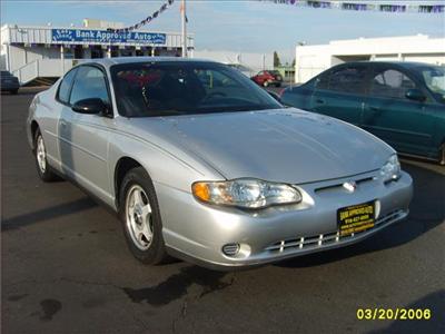 Used Chevrolet MonteCarlo 2003 : $9985