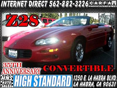 Used Chevrolet Camaro 2002 : $8990