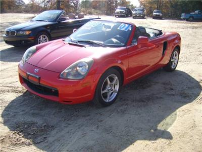 Used Toyota MR2Spyder 2001 : $10995