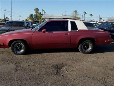 Used Oldsmobile CutlassSupreme 1985 : $0