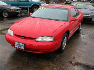 Used Chevrolet MonteCarlo 1996 : $2995