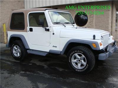 Used Jeep Wrangler 2002 : $10195