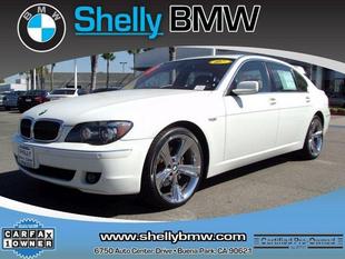 used BMW 750 Li 2007 : $39895