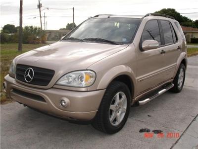 Used Mercedes-Benz MClass 2002 : $9995