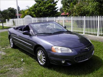 Used Chrysler Sebring 2002 : $4900