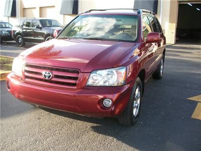 Used Toyota Highlander 2005 : $10700
