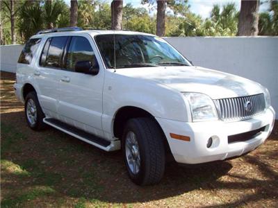 Used Mercury Mountaineer 2004 : $10488