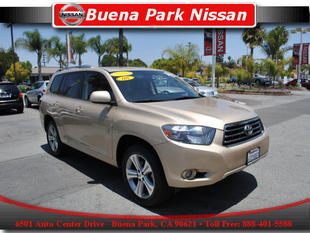 used Toyota Highlander Sport 2008 : $27591