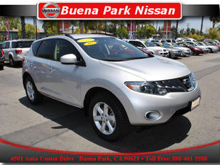 used Nissan Murano S 2009 : $23591