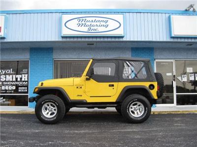 Used Jeep Wrangler 2002 : $10976