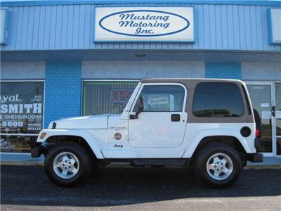 Used Jeep Wrangler 2001 : $8955