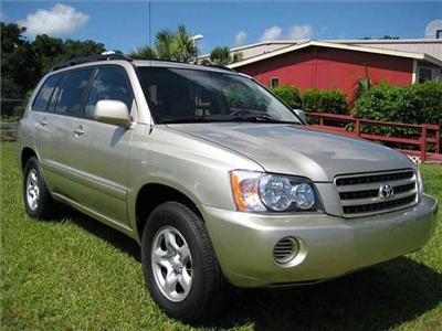 Used Toyota Highlander 2001 : $9595