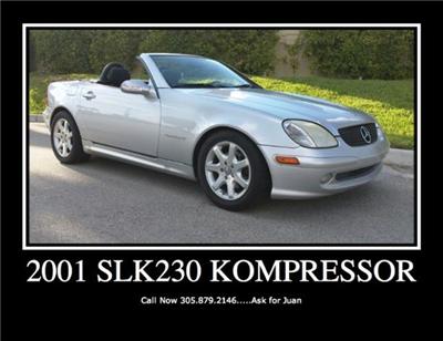 Used Mercedes-Benz SLKClass 2001 : $8499