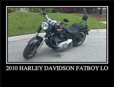 Used Harley Davidson FatBoyLo 2010 : $0
