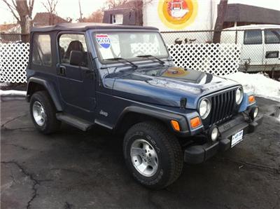 Used Jeep Wrangler 2002 : $12366