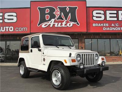 Used Jeep Wrangler 2000 : $9990