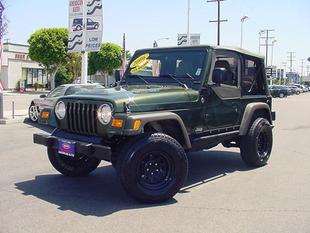 used Jeep Wrangler X 2006 : $17499