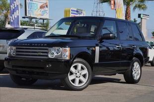 used Land Rover Range Rover HSE 2005 : $21990
