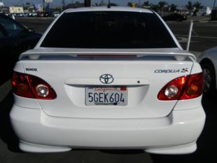 used Toyota Corolla S 2004 : $7900