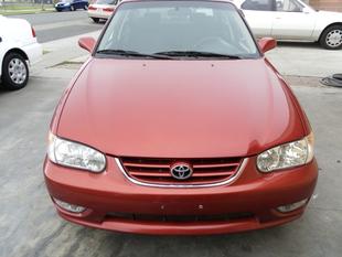 used Toyota Corolla S 2002 : $5900