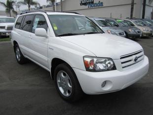 used Toyota Highlander Limited 2005 : $21999