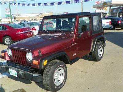 Used Jeep Wrangler 2002 : $9850