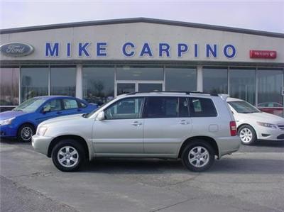 Used Toyota Highlander 2003 : $10987