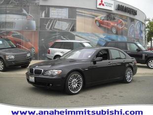 used BMW 750 i 2007 : $32932