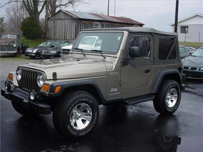 Used Jeep Wrangler 2003 : $13990