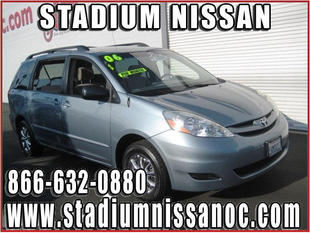 used Toyota Sienna LE 2006 : $17885