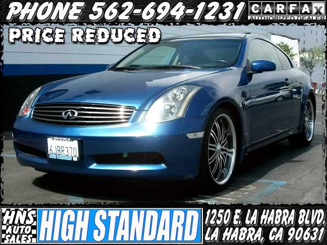 Used Infiniti G35 2005 : $18979