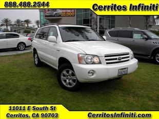 used Toyota Highlander Limited 2003 : $13992