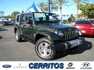 used Jeep Wrangler Unlimited Sahara 2008 : $26943