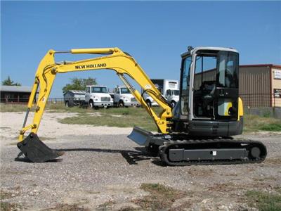 New New Holland E50SR 2007 : $36500
