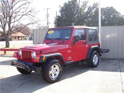 Used Jeep Wrangler 2004 : $15995