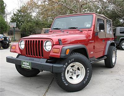 Used Jeep Wrangler 1998 : $8995