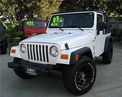 Used Jeep Wrangler 2005 : $16995
