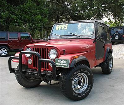 Used Jeep CJ7 1982 : $4995