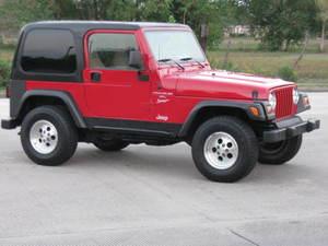 Used Jeep Wrangler 2001 : $12500