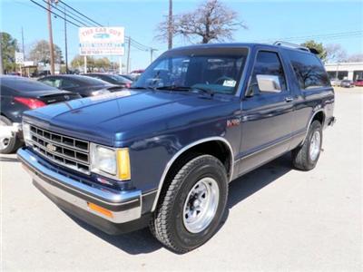 New Chevrolet Blazer 1989 : $2495