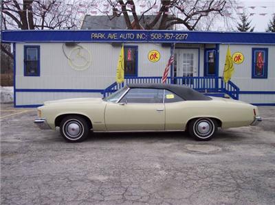 Used Pontiac Catalina 1972 : $3995