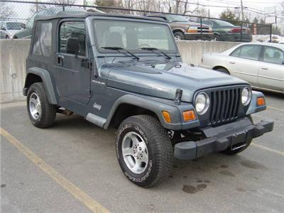 Used Jeep Wrangler 2002 : $6995