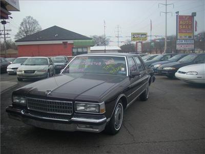Used Chevrolet CapriceClassic 1989 : $3985