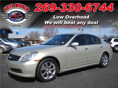 Used Infiniti G35 2006 : $0