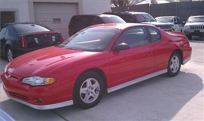 Used Chevrolet MonteCarlo 2002 : $6999